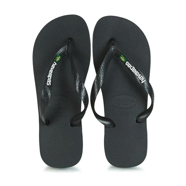 Klapki Havaianas Brasil logo. Czarne klapki damskie Havaianas. Za 174.00 zł.