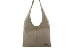 Worek skórzany BARBERINI'S j. beżowy 994-10. Brązowe shopper bag damskie Barberinis, bez wzorów, ze skóry, duże, bez dodatków. Za 259.99 zł.