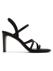 CALL IT SPRING Sandały w kolorze czarnym na obcasie rozmiar: 37. Czarne sandały damskie Call It Spring, bez wzorów, bez obcasa, na koturnie. Za 117.99 zł.