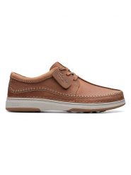 Clarks Skórzane mokasyny "Nature 5" w kolorze jasnobrązowym rozmiar: 44. Brązowe mokasyny męskie Clarks. Za 281.10 zł.