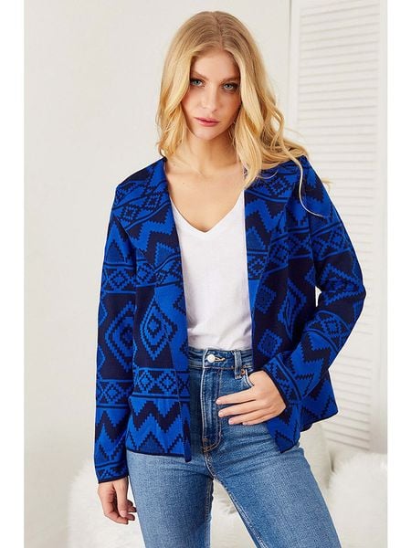 Milan Kiss Kardigan w kolorze niebiesko-czarnym rozmiar: S. Czarne kardigany damskie Milan Kiss, s, bez wzorów, z bawełny. Za 91.56 zł.