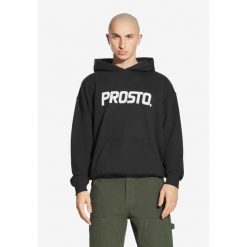 Bluza sportowa męska Prosto Big Log z kapturem. Czarne bluzy sportowe męskie Prosto., bez wzorów, sportowe, bez kołnierzyka, bez ramiączek. W wyprzedaży za 189.99 zł.