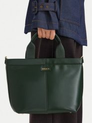 MEXX Torebka CEO-MEXX-S-013-10 Zielony ciemny. Zielone torebki klasyczne damskie Mexx, bez wzorów, ze skóry, bez dodatków. Za 199.99 zł.