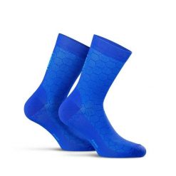 Skarpety Neon 3D. Niebieskie skarpetki męskie NEON, bez wzorów, z włókna. Za 128.00 zł.