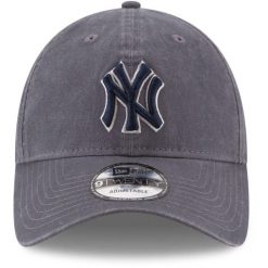 Czapka z daszkiem New Era MLB Core Classic 2 0 9TWENTY New York Yankees. Szare czapki męskie New Era, bez wzorów. Za 183.00 zł.