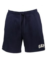 GAP Szorty dresowe w kolorze granatowym rozmiar: XL. Niebieskie szorty damskie GAP, z dresówki, bez kołnierzyka. Za 85.95 zł.
