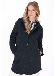 Schmuddelwedda Płaszcz polarowy w kolorze granatowym rozmiar: M. Niebieskie płaszcze damskie Schmuddelwedda, m, bez wzorów, z polaru. Za 221.67 zł.