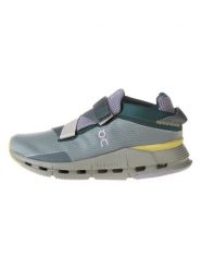 ON RUNNING Buty "Cloudnova Wrap" w kolorze szaro-turkusowym do biegania rozmiar: 36,5. Szare obuwie do biegania damskie On Running. Za 227.31 zł.