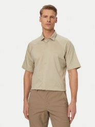 BOSS Koszula Excurse S 50554450 Beżowy jasny Regular Fit. Brązowe koszule męskie Boss, l, bez wzorów, z bawełny, bez kołnierzyka, bez ramiączek. Za 599.99 zł.