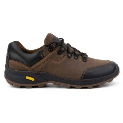 KENT Buty męskie trekkingowe 515 brązowe. Brązowe buty trekkingowe męskie na jesień, z jeansu, bez zapięcia. Za 351.82 zł.