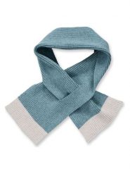 Sense Organics Szal dzianinowy "Frana" w kolorze jasnozielonym rozmiar: onesize. Zielone szaliki dziecięce Sense Organics, z bawełny, bez ramiączek. Za 74.11 zł.