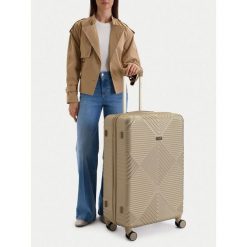 Walizka duża Nine West. Żółte walizki Nine West, bez wzorów, duże. Za 399.99 zł.