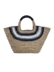 BLE Shopper bag w kolorze beżowym - 58 x 30 x 19 cm rozmiar: onesize. Brązowe shopper bag damskie BLE, bez wzorów, z materiału, bez dodatków. Za 138.70 zł.