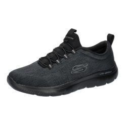 Buty do chodzenia męskie Skechers Summits. Czarne buty fitness męskie Skechers, trekkingowe. Za 298.63 zł.