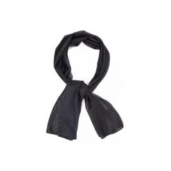 Szal maskujący z siatki MESH 155x48 cm. Czarne szaliki i kominy damskie CAMOUFLAGE, bez wzorów, z meshu. Za 27.99 zł.