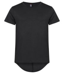 Clique T-shirt męski Brooklyn 100% bawełna, dłuższy krój – Black. Czarne t-shirty męskie CLIQUE, m, bez wzorów, z bawełny, bez kołnierzyka. Za 108.05 zł.
