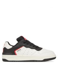 Geox Sneakersy J Washiba J55LQC 5450 C0404 S Biały. Białe trampki i tenisówki chłopięce Geox, bez wzorów, ze skóry, bez zapięcia. Za 169.99 zł.