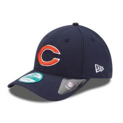 Czapka z daszkiem New Era NFL Chicago Bears. Niebieskie czapki męskie New Era, bez wzorów, sportowe. Za 177.00 zł.
