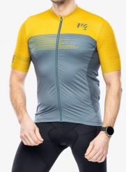 Koszulka na rower Karpos Green Fire Jersey. Szare t-shirty sportowe męskie KARPOS, l, z dżerseju, bez ramiączek, rowerowe. Za 381.05 zł.