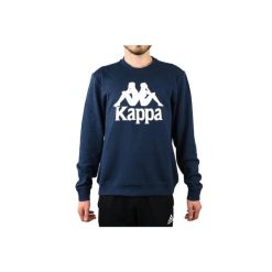 Kappa Sertum RN Sweatshirt, męska bluza. Niebieskie bluzy bez kaptura męskie Kappa, m, z bawełny. Za 79.99 zł.