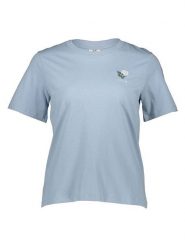 JDY Koszulka "Pisa" w kolorze błękitnym rozmiar: S. Niebieskie bluzki damskie JDY, s, bez wzorów, z bawełny, bez kołnierzyka, bez ramiączek. Za 61.60 zł.