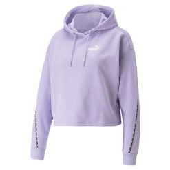 Bluza Sportowa Damska Puma Power Tape Tr. Czarne bluzy bez kaptura damskie Puma, l. Za 157.99 zł.