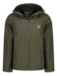Canadian Peak Kurtka softshellowa "Tamigobadgeak" w kolorze khaki rozmiar: M. Brązowe kurtki outdoor męskie Canadian Peak, m, bez wzorów, z materiału, bez kaptura. Za 164.95 zł.