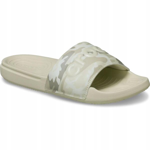 Klapki Dla Dorosłych Crocs All Day Camouflage Slide. Brązowe klapki damskie Crocs, z materiału. Za 169.99 zł.