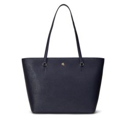 Torebka LAUREN RALPH LAUREN. Niebieskie torebki klasyczne damskie Lauren Ralph Lauren, bez wzorów, bez dodatków. Za 759.99 zł.