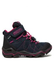 Primigi Kozaki GORE-TEX 4896022 M Granatowy. Niebieskie kozaki dziewczęce Primigi, bez wzorów, z gore-texu, bez obcasa. Za 399.99 zł.