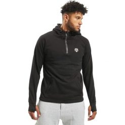 Bluza treningowa męska Morotai NeoTech Zip Hoodie. Czarne bluzy bez kaptura męskie MOROTAI, bez wzorów, z bawełny, sportowe, bez kołnierzyka, bez ramiączek. Za 187.04 zł.