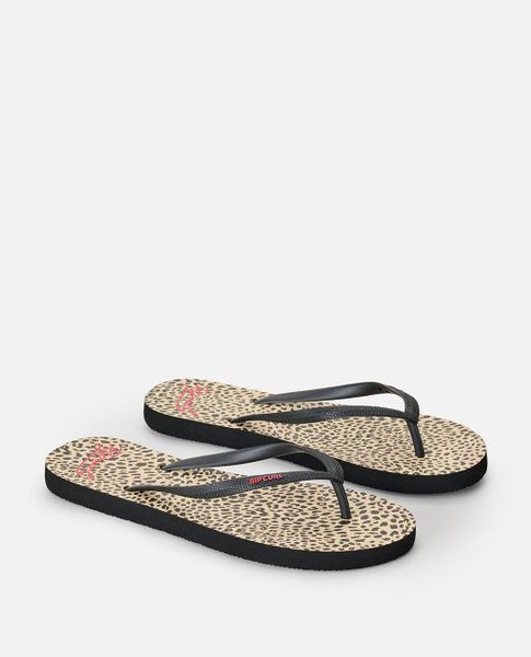 Japonki damskie Rip Curl Mixed Bloom Open Toe. Białe klapki damskie Rip Curl, bez wzorów, z materiału, bez obcasa. Za 77.99 zł.