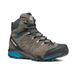 Buty górskie męskie Scarpa ZG Trek GTX Wide. Szare buty trekkingowe męskie Scarpa, bez zapięcia. Za 719.99 zł.
