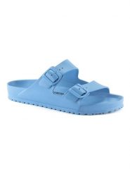 Birkenstock Klapki "Arizona" w kolorze błękitnym rozmiar: 45. Niebieskie klapki i japonki męskie Birkenstock. Za 227.15 zł.