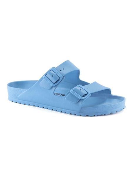Birkenstock Klapki "Arizona" w kolorze błękitnym rozmiar: 45. Niebieskie klapki i japonki męskie Birkenstock. Za 227.15 zł.