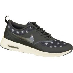 Czarne Buty Nike Air Max Thea Premium W 599408-008. Czarne buty sportowe na co dzień damskie Nike, bez wzorów, z materiału, nike air max. W wyprzedaży za 429.00 zł.