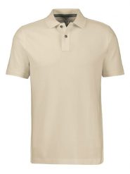 Lerros Koszulka polo w kolorze beżowym rozmiar: M. Brązowe koszulki polo męskie Lerros, m, bez wzorów, bez ramiączek. Za 86.95 zł.