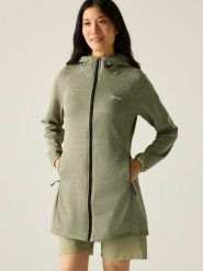 Regatta Płaszcz polarowy "Bloomfield" w kolorze khaki rozmiar: 46. Brązowe płaszcze damskie Regatta, bez wzorów, z polaru. Za 150.02 zł.