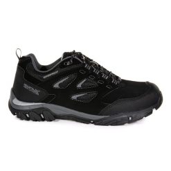 Buty trekkingowe męskie Holcombe IEP Low Regatta. Czarne buty trekkingowe męskie Regatta, bez zapięcia, trekkingowe. W wyprzedaży za 249.99 zł.