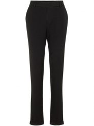 Vero Moda Spodnie "VMMAYA" w kolorze czarnym rozmiar: XL/L30. Czarne spodnie materiałowe damskie Vero Moda, bez wzorów, z materiału. Za 85.95 zł.