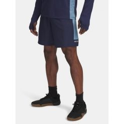 Spodenki Treningowe Męskie Under Armour Ua Tech Utility Shorts. Niebieskie szorty sportowe męskie Under Armour, m, na fitness i siłownię. Za 169.99 zł.