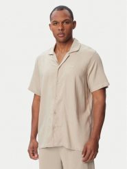 BOSS Koszulka piżamowa Fresh Shirt 50561522 Beżowy jasny Regular Fit. Brązowe piżamy męskie Boss, m, bez wzorów, z wiskozy, bez ramiączek. Za 339.99 zł.
