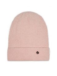 Jamiks Czapka Anemore JZG218 Różowy. Czerwone czapki dziecięce Jamiks, na zimę, bez wzorów, z syntetyku. Za 69.99 zł.
