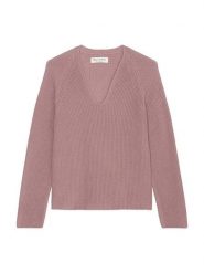 Marc O´Polo Sweter w kolorze jasnoróżowym rozmiar: XL. Różowe swetry klasyczne damskie xl, z bawełny, bez kołnierzyka. Za 316.24 zł.