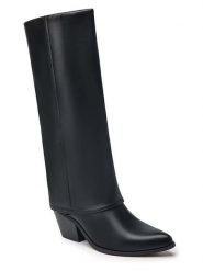 C'M Kozaki w kolorze czarnym rozmiar: 37. Czarne kozaki damskie C'M, bez obcasa. Za 100.52 zł.