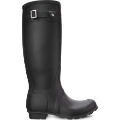 Hunter czarne Women's Original Tall Black. Czarne kalosze damskie Hunter, bez wzorów. W wyprzedaży za 479.00 zł.