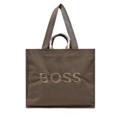 Torebka BOSS. Brązowe torebki klasyczne damskie Boss, bez wzorów, bez dodatków. Za 479.99 zł.