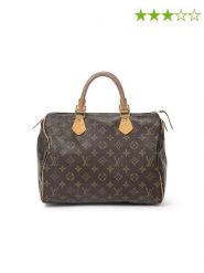 Louis Vuitton Torebka "Speedy 30" w kolorze brązowym - 30 x 21 x 17 cm rozmiar: onesize. Brązowe torebki klasyczne damskie Louis Vuitton, bez wzorów, z materiału, bez dodatków. Za 3,601.99 zł.
