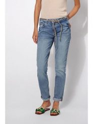 Rosner Dżinsy - Relaxed fit - w kolorze niebieskim rozmiar: W44/L28. Niebieskie jeansy damskie Rosner. Za 195.99 zł.