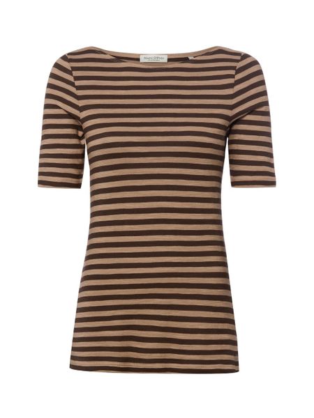Marc O'Polo Koszulka Kobiety Bawełna (100%) brązowy, XS. Brązowe t-shirty damskie Marc O´Polo, xs, bez wzorów, z bawełny, bez kołnierzyka. Za 169.95 zł.